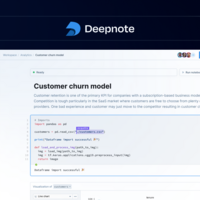 Логотип Deepnote